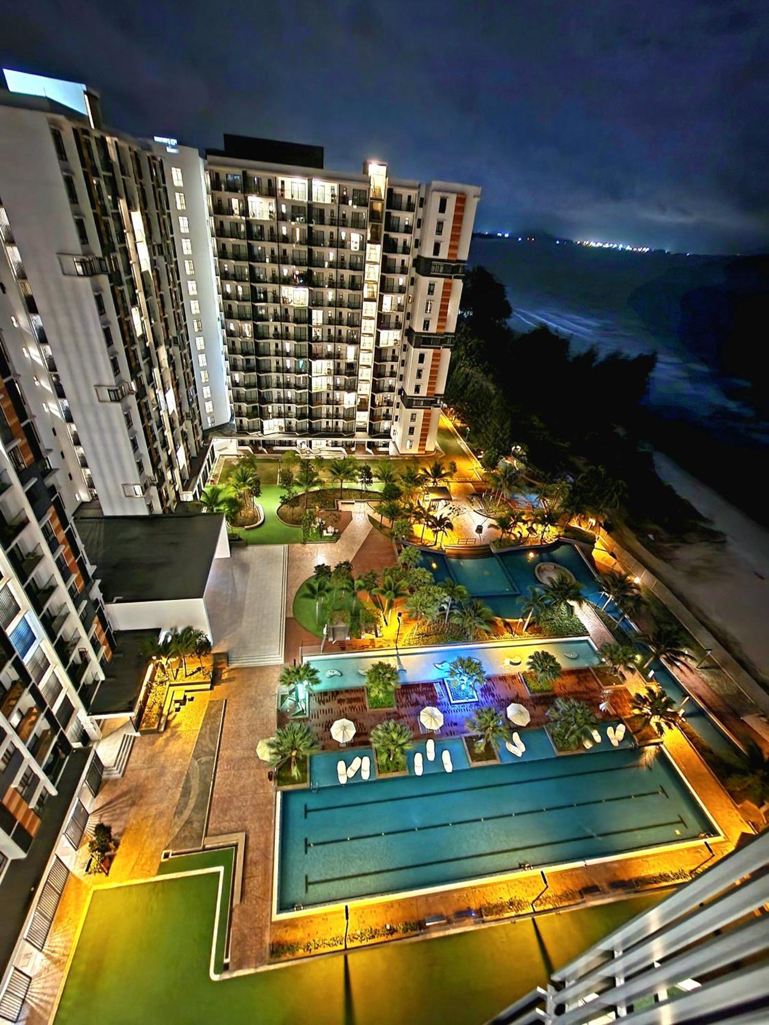 Spectacular High Floor Sea View And Pool View Residences كوانتان المظهر الخارجي الصورة
